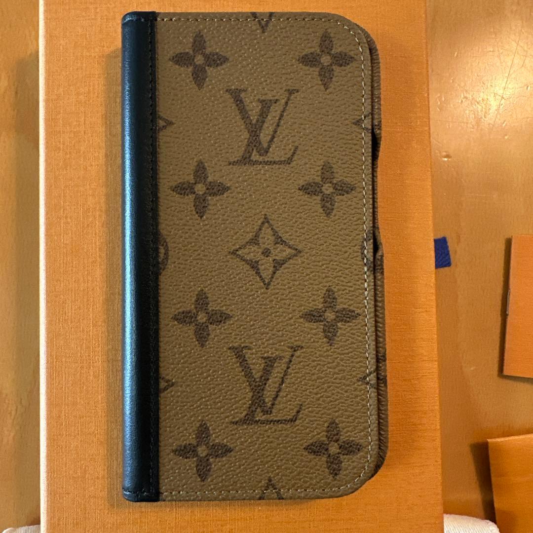 LOUIS VUITTON ルイヴィトン　手帳型iPhone14 PRO ケース ルイヴィトン iPhone14 ProMax/14 Plus/14 Proケース ダミエ 手帳型