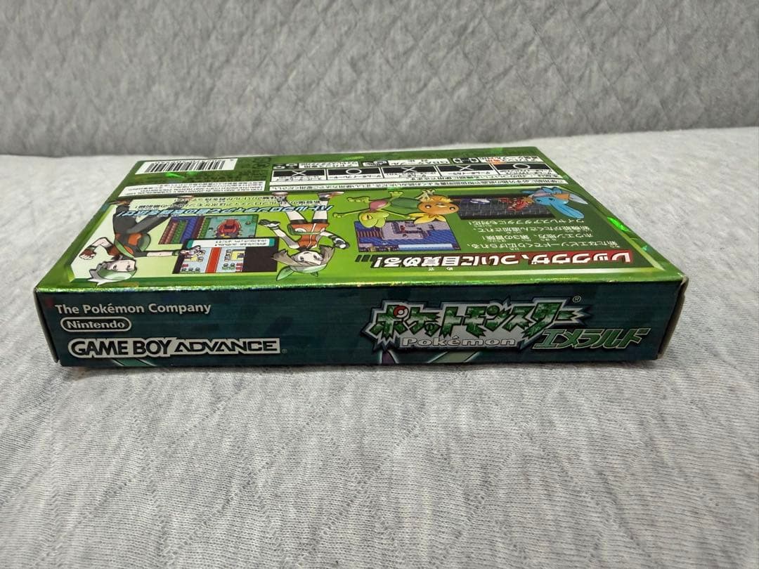 箱・説明書・アダプタ付き】ポケットモンスター エメラルド 動作確認