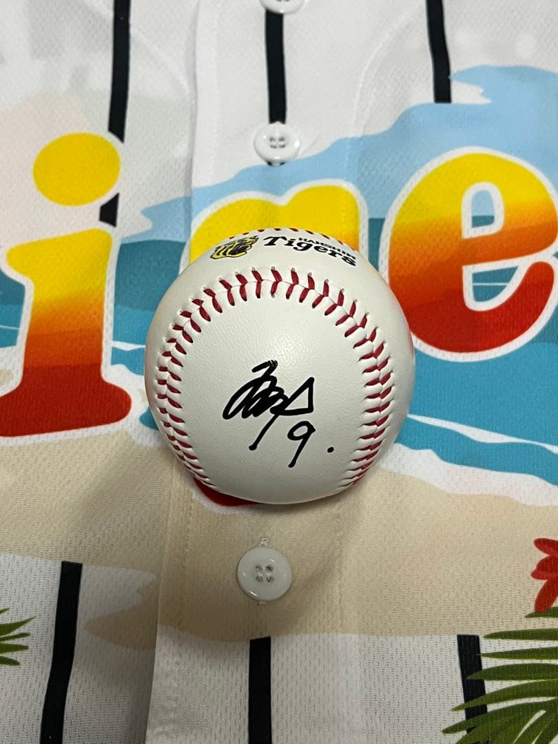 阪神タイガース 立石正広 直筆サインボール 2026 沖縄キャンプ球