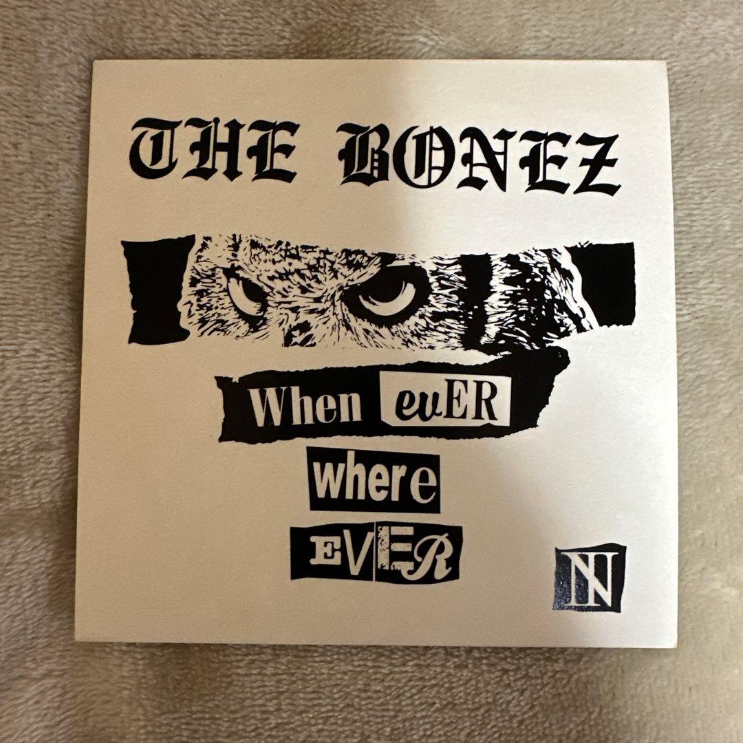 THE BONEZ “Whenever, Wherever“【サイン入り】 envy ～サイン入りレコードA to Z （Donuts版） 第55回 envy （後編