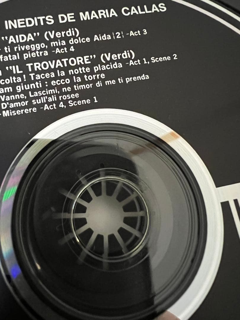 廃盤・美品 マリア・カラス 幻の未発表音源集 帯付 1986年盤クラシック