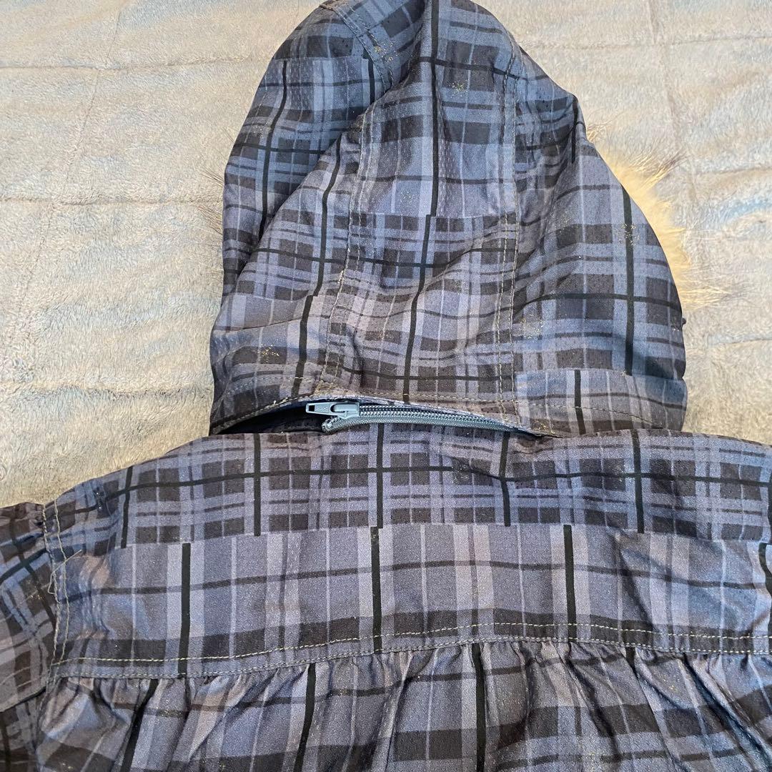 激カワ】transcoot スノボ スキー ウェア ベルト付き ファー付き