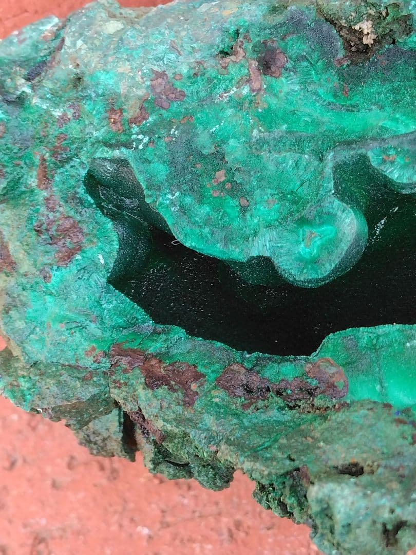 マラカイト830g　-mt489