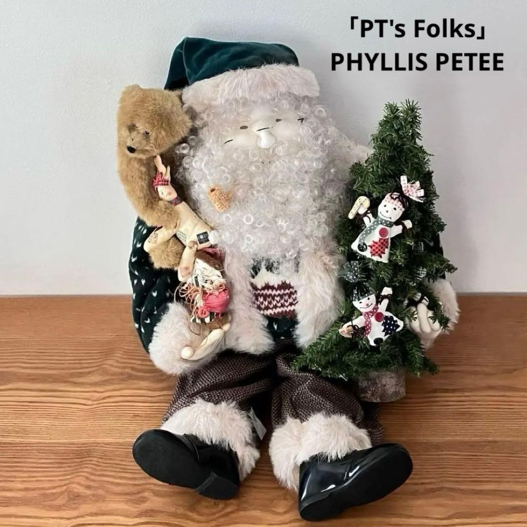 海外作家 ハンドメイド ヴィンテージ サンタクロース 人形 - メルカリ