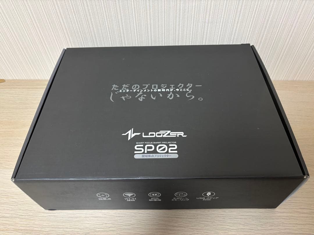 新品未使用】4K対応 短焦点プロジェクター LOOZER SP02 - メルカリ