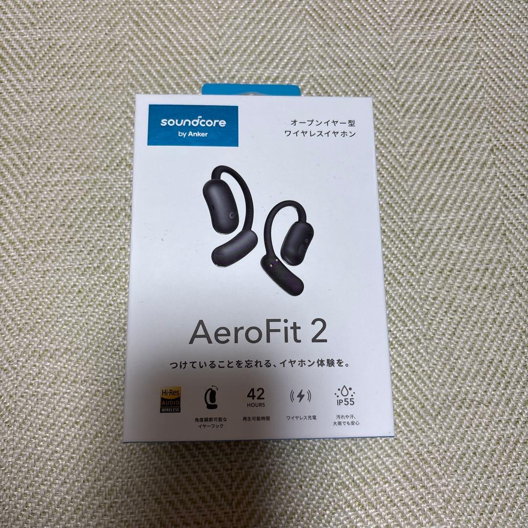 エアロフィット　AeroFit2 Soundcore AeroFit 2 | つけていることを忘れる、イヤホン体験を