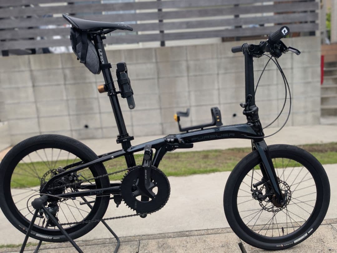 ESR　PURSUER　カスタム　ミニベロロード　商品説明変更有り 久しぶりにミニベロで走りました 買って2年カスタム満足 . . #esr