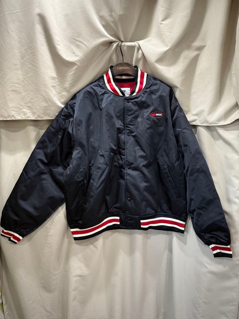 【新品】 リバプール エアーマックス ダグアウトジャケット AirMax XL NIKE リバプール 24/25 AU SATIN DUGOUT ジャケット SE(ブラック