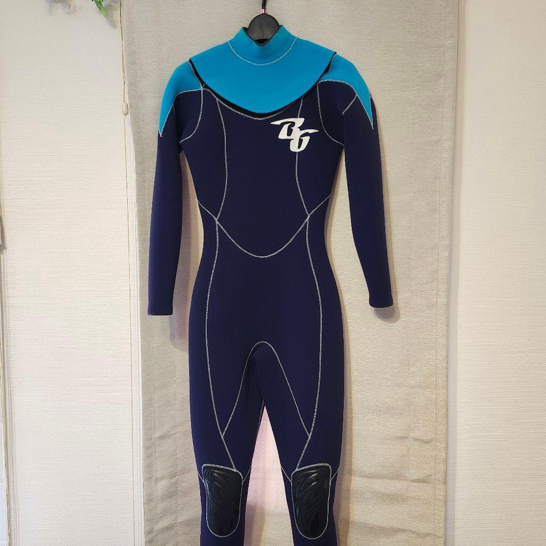 ウェットスーツ フルスーツ ネイビー/ターコイズ - メルカリ