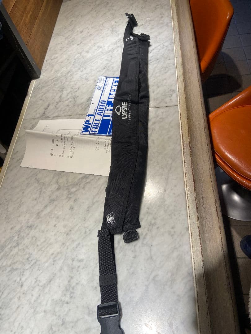 NBC WP-1 フルオートライフジャケット ブラック THE NORTH FACE (ザ ノースフェイス) ナイロンジャケット フルジップ