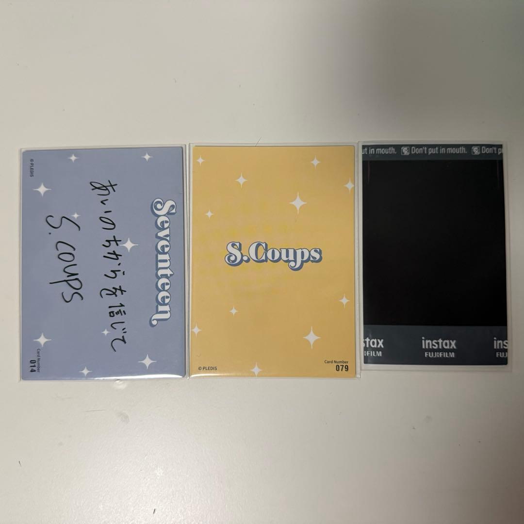 SEVENTEEN エスクプス トレカ HANABI インスタントフォト - メルカリ