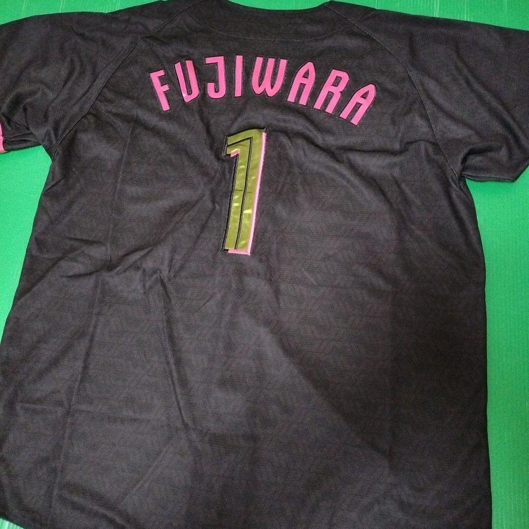 千葉ロッテマリーンズ 藤原恭大 ユニフォーム ブラックサマーLサイズ