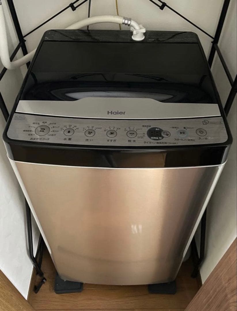 Haier 縦型洗濯機 jw-xp2c55f シルバー - メルカリ