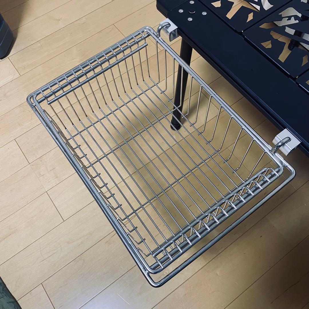 スノーピーク IGT深型メッシュトレー ツールハンガーとジョイント