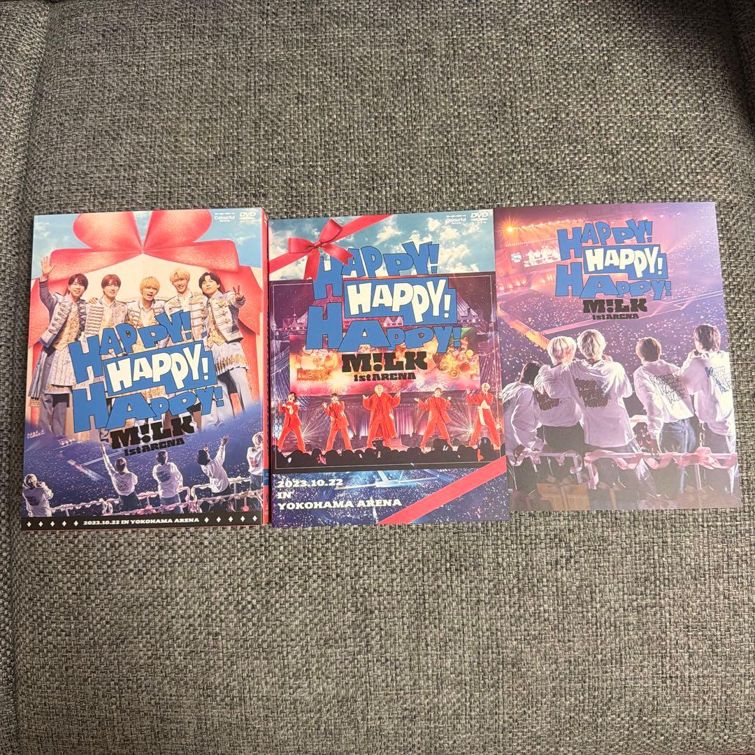 M!LK HAPPY!HAPPY!HAPPY! 初回限定盤DVD - メルカリ