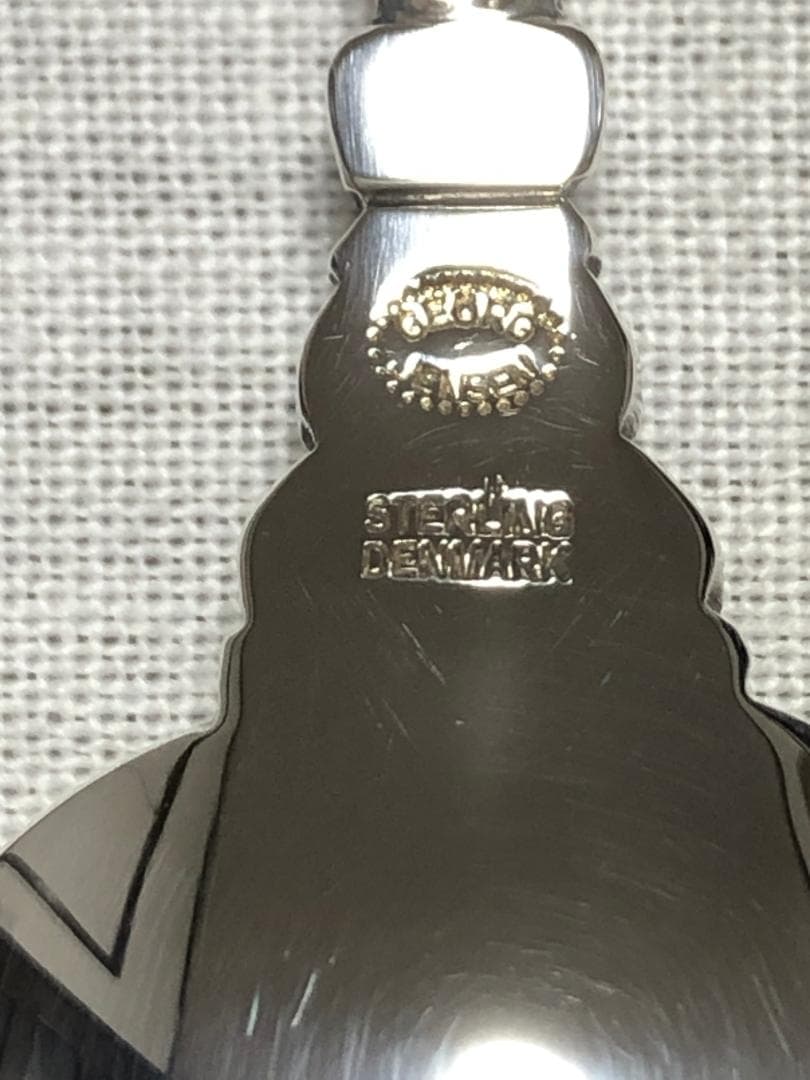 ジョージジェンセン ACORN ティースプーン(S) STERLING ① - メルカリ