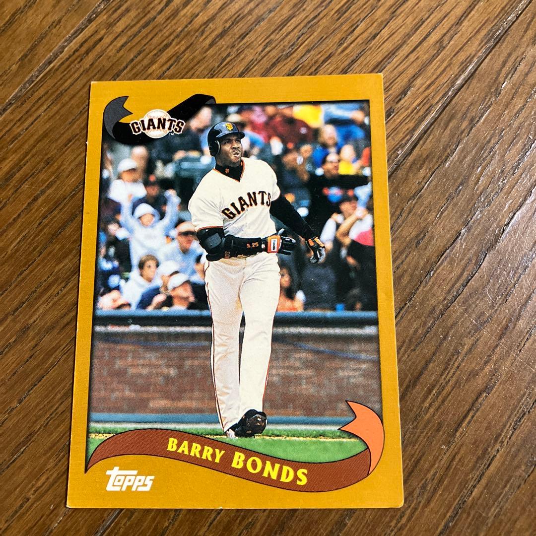 MLB Topps公式トレーディングカード バリー・ボンズ 2001シーズン