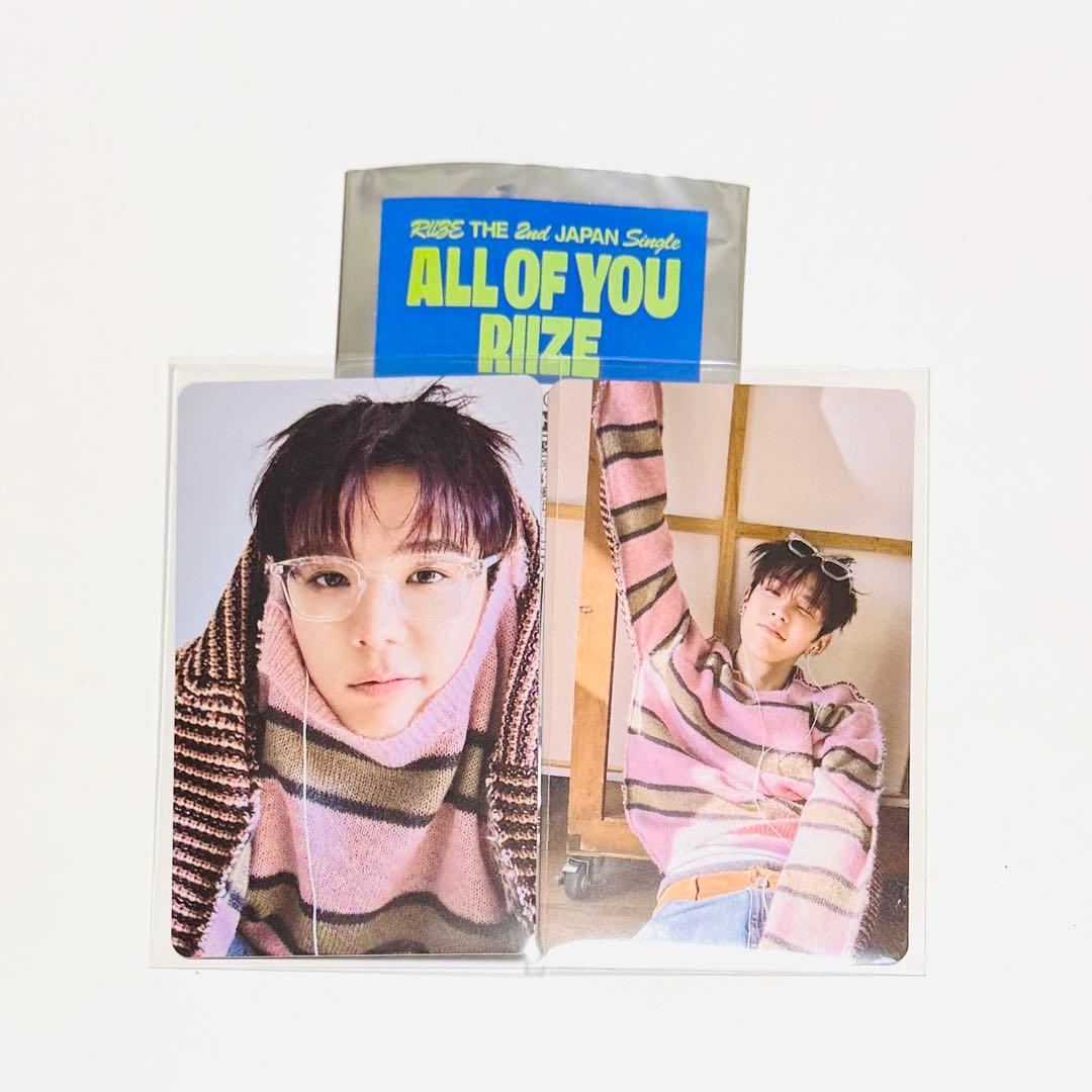 RIIZE all of you UMS POPUP 原宿 トレカ ショウタロウ - メルカリ