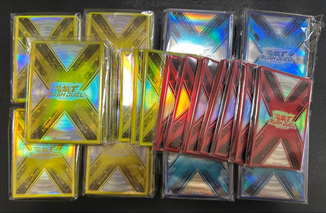 値下げ中！ 遊戯王ラッシュデュエル 参加賞スリーブ 3種セット 1600枚 商品情報 - 遊戯王ラッシュデュエル