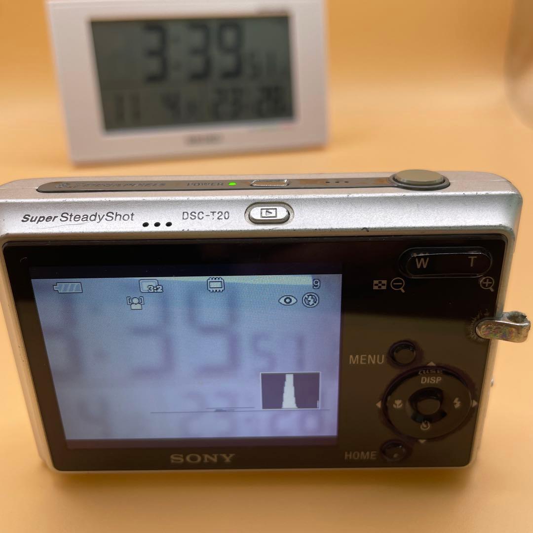 SONY Cyber-shot DSC-T20 デジカメ 1382 SONY Cyber shot DSC