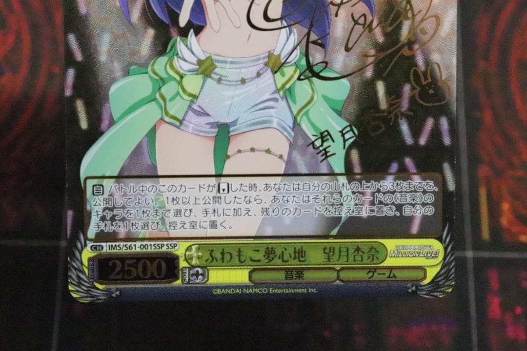 ふわもこ夢心地 望月杏奈 SSP サイン 44-MY0921-12C