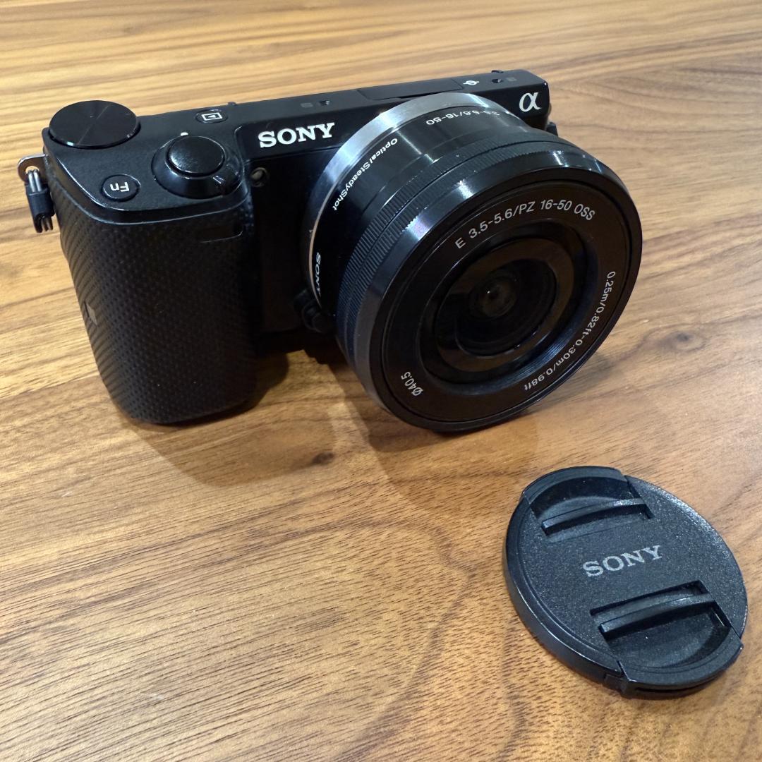 SONY NEX-5T パワーズームレンズキット 動作良好 SDカード付き - メルカリ