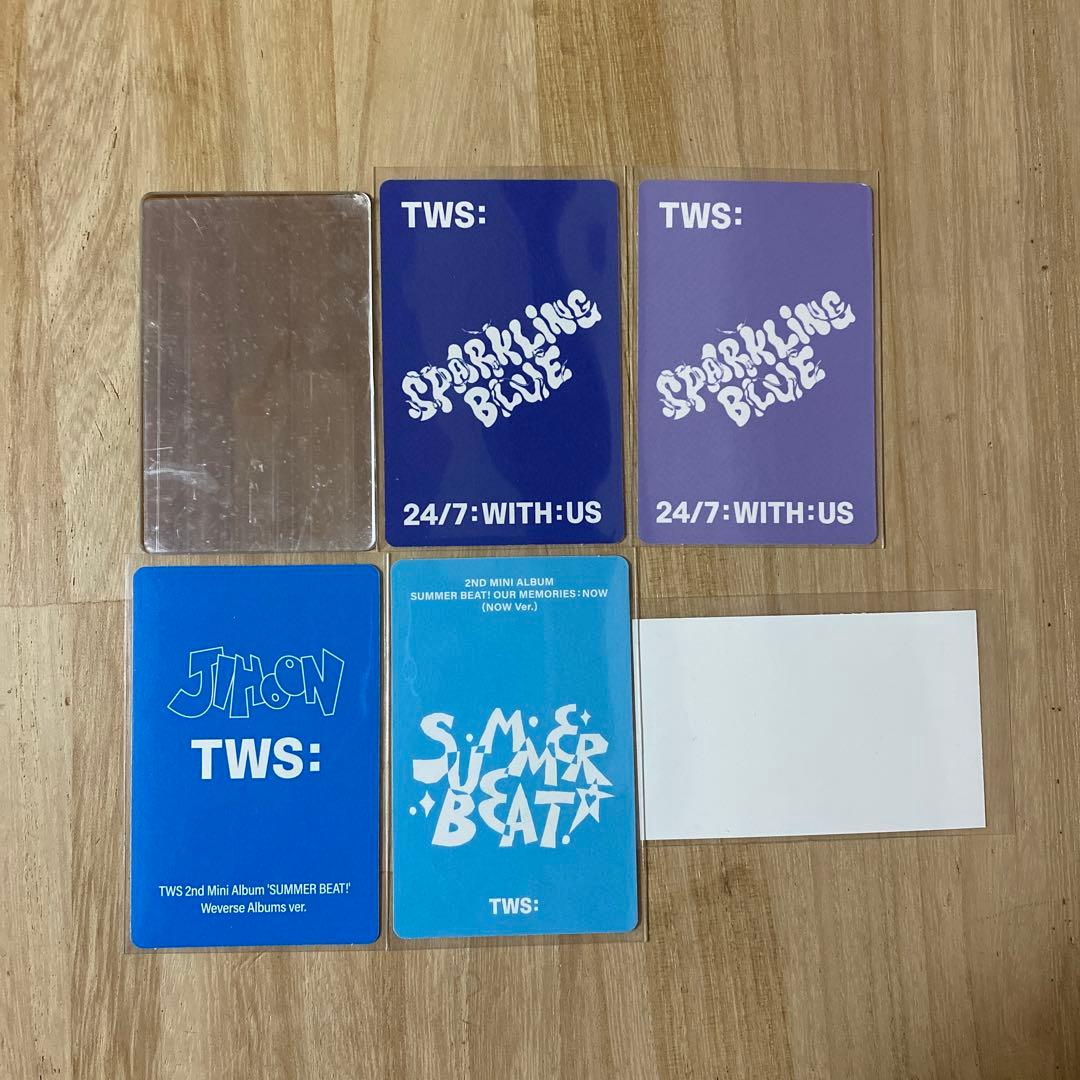 tws ジフン トレカ まとめ売り セット - メルカリ