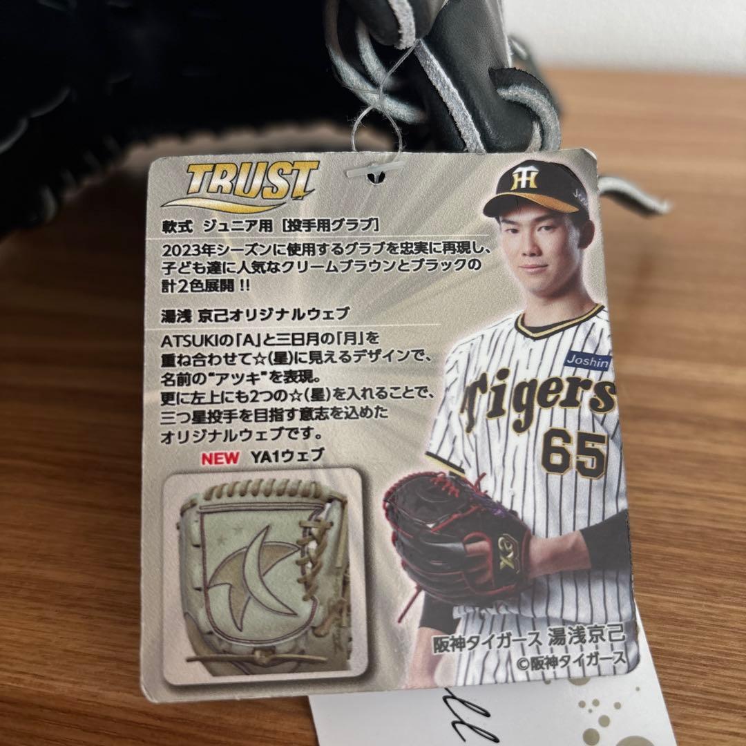 阪神タイガース 湯浅モデル ザナックス 少年軟式用 グラブ グローブ