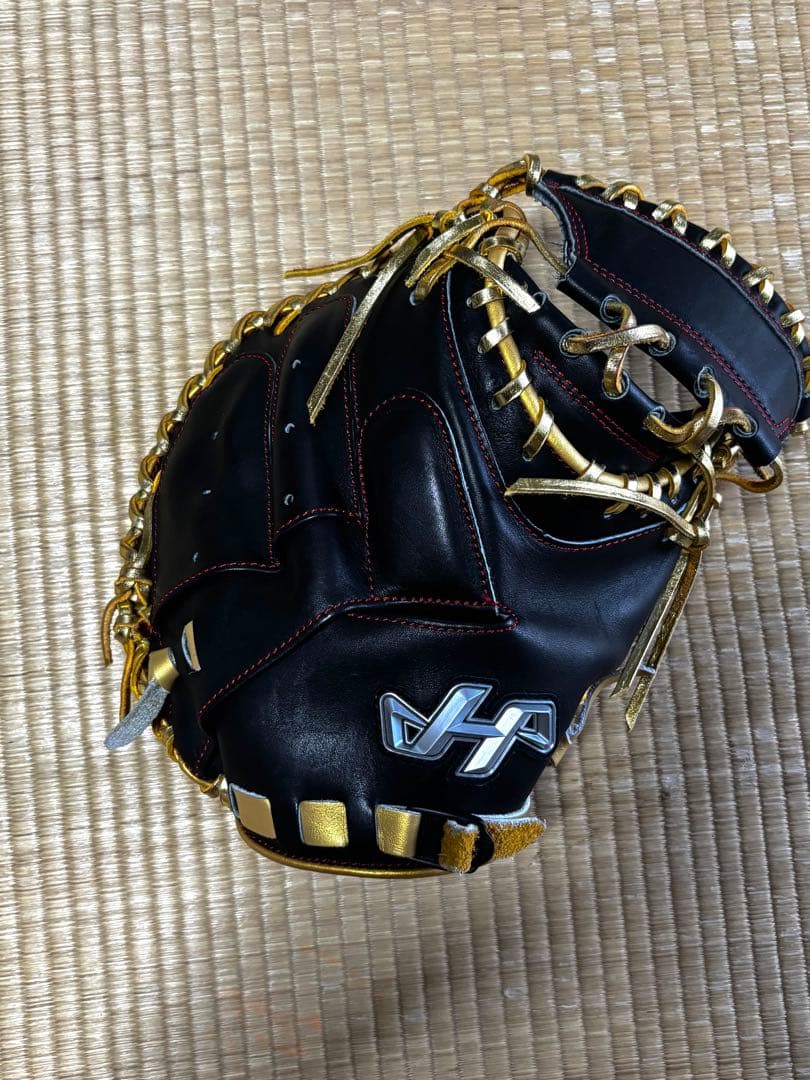 tさん専用 ハタケヤマキャッチャーミット(心) カスタマイズ”心ミット”ハタケヤマ ソフトボールキャッチャーミット TH