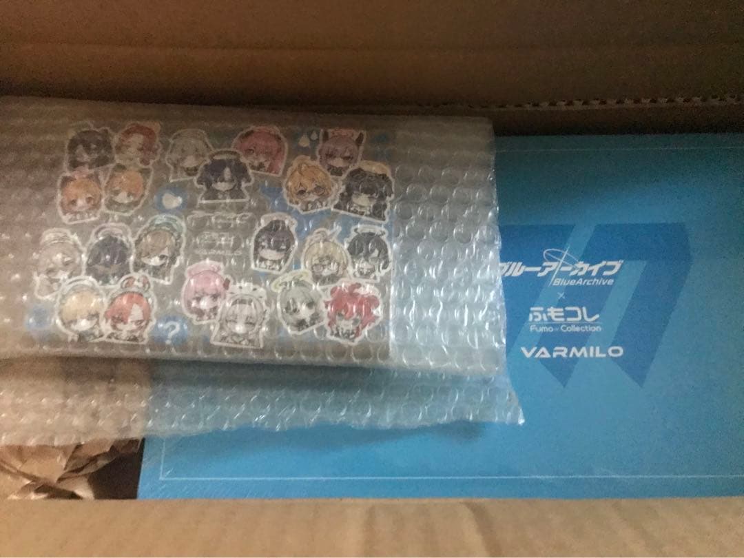 ブルーアーカイブ キーボード ミレニアム アイリス軸 日本語配列＆キーキャップ ふもコレ×ブルーアーカイブ キーボード ミレニアムサイエンススクール