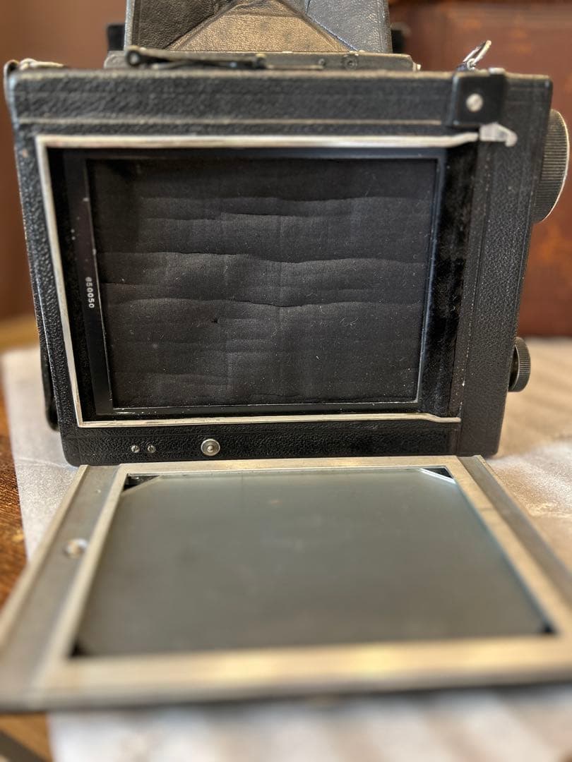 【激珍品レンズ】 テッサー 16.5cm f2.7 &ミロフレックス蛇腹カメラ