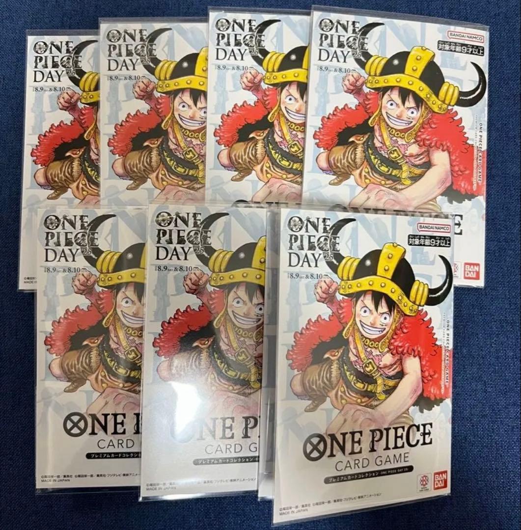 ONE PIECE DAY 25 プレミアムカードコレクション ワンピース 7冊