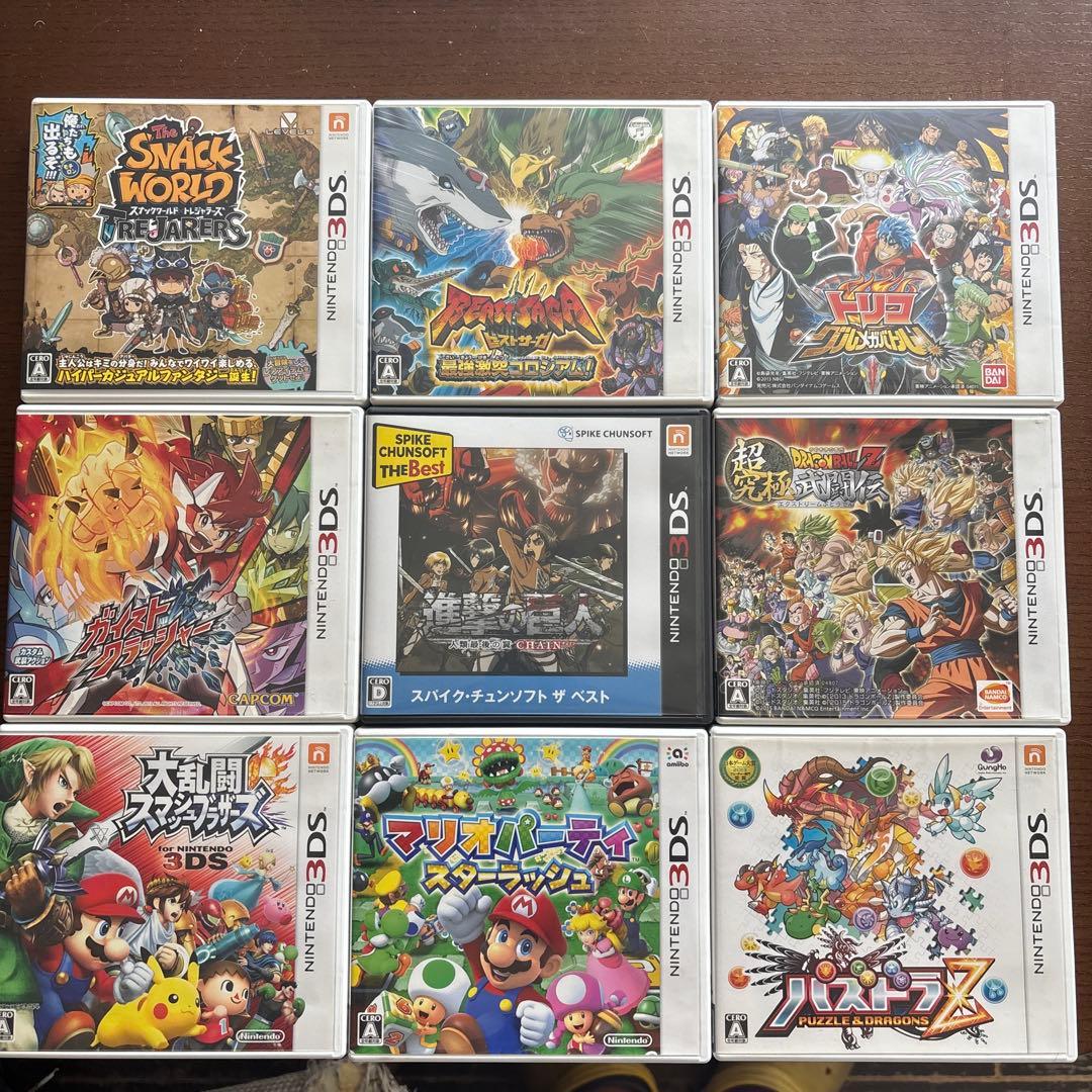 ニンテンドー3DS ゲームソフト9本セット - メルカリ