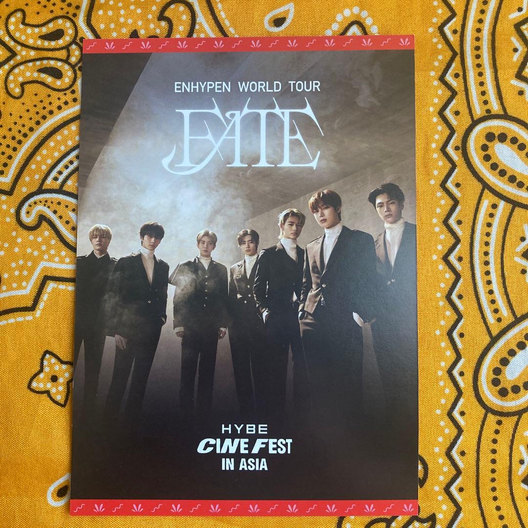 ENHYPEN WORLD TOUR 'FATE' 映画特典ポストカード - メルカリ