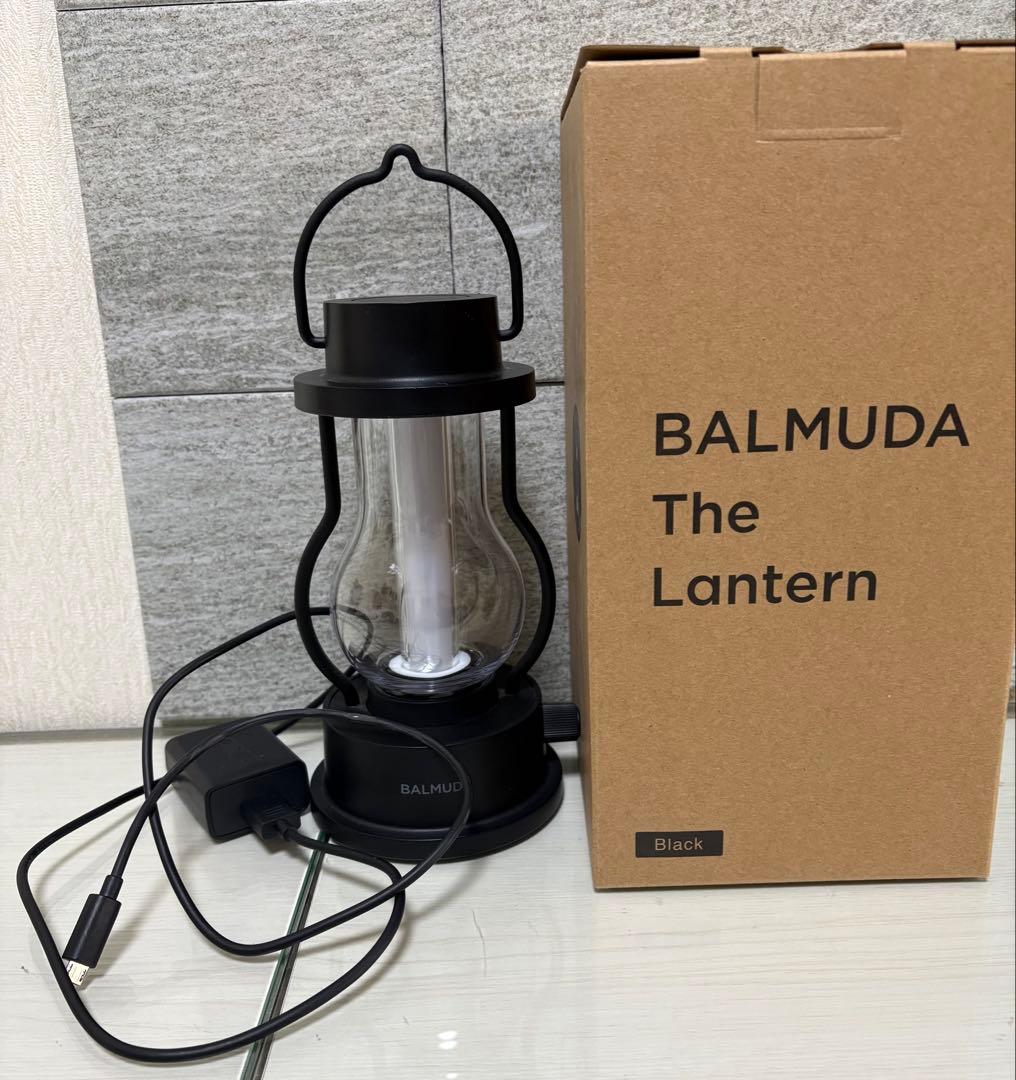 バルミューダ ザ・ランタン ポータブルLEDランタン ブラック L02A-BK BALMUDA（バルミューダ） BALMUDA L02A-BK ブラック BALMUDA The