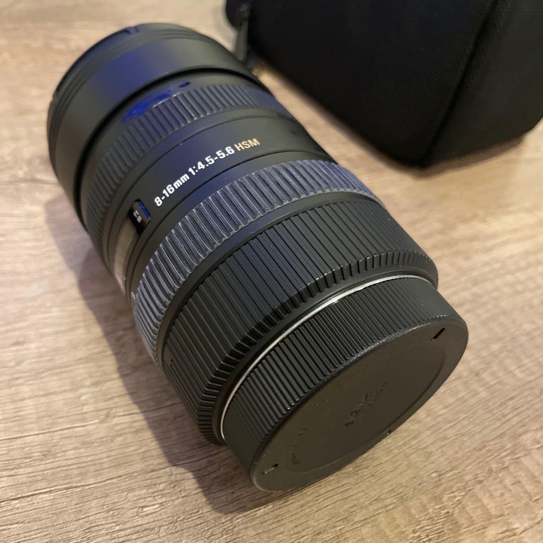 【超広角】SIGMA 8-16mm F4.5-5.6 DC HSM（ケース付き）