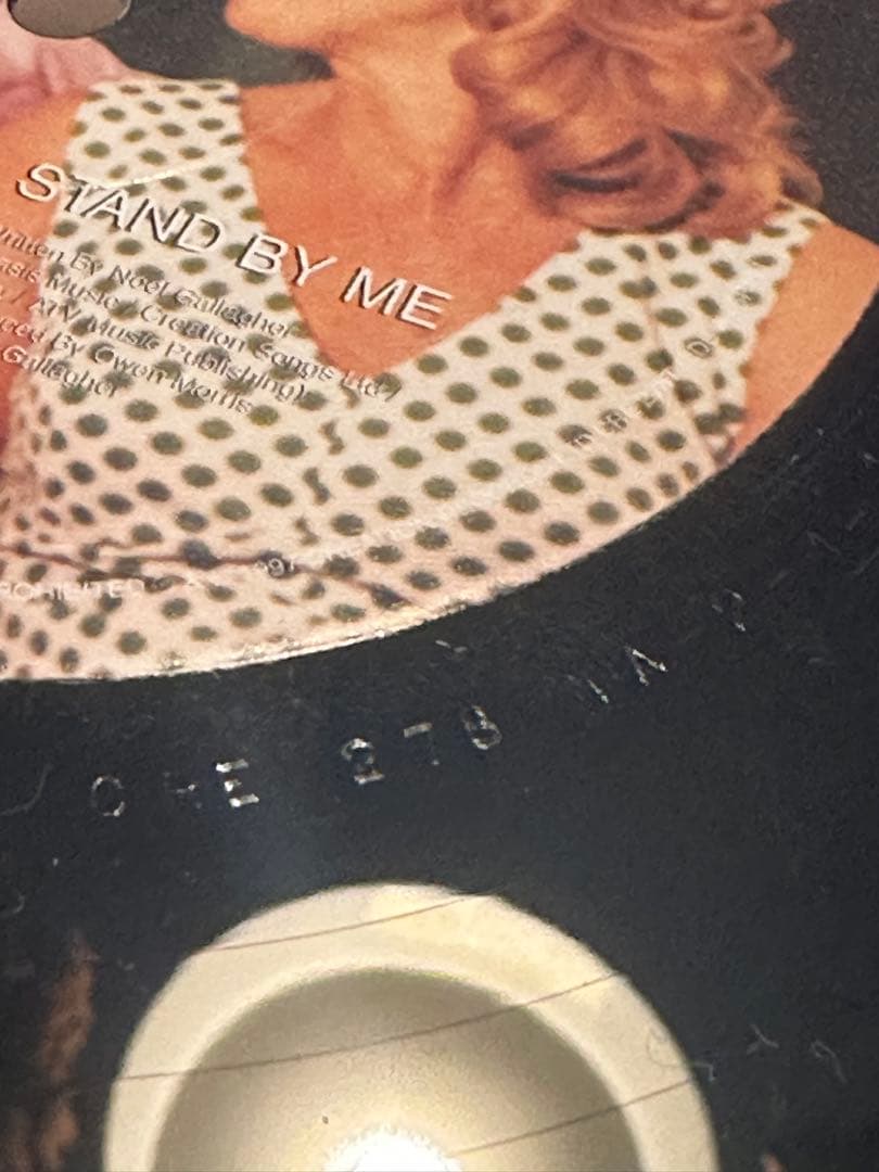 来日記念出品】Oasis STAND BY ME レコード 12インチ 刻印