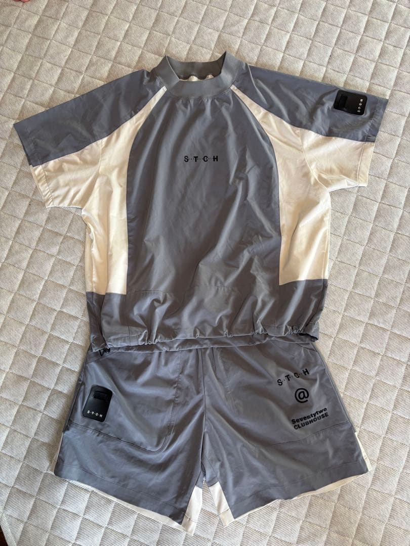 ANTIQUAGOLF×STCH セットアップ ANTIQUA GOLF×STCH トップス メンズ 送料無料・再入荷 メール便不可