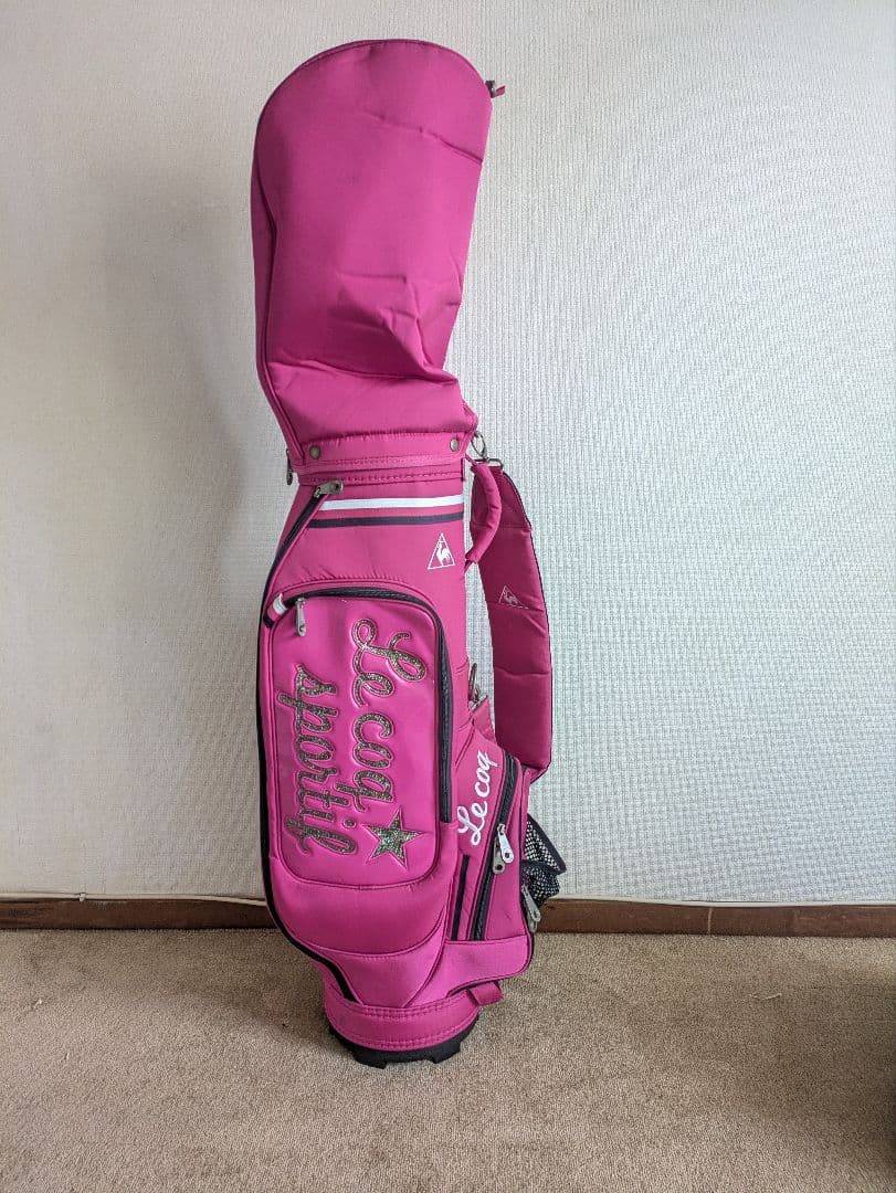 ☆ le coq sportif ゴルフキャディバッグ レディース - メルカリ