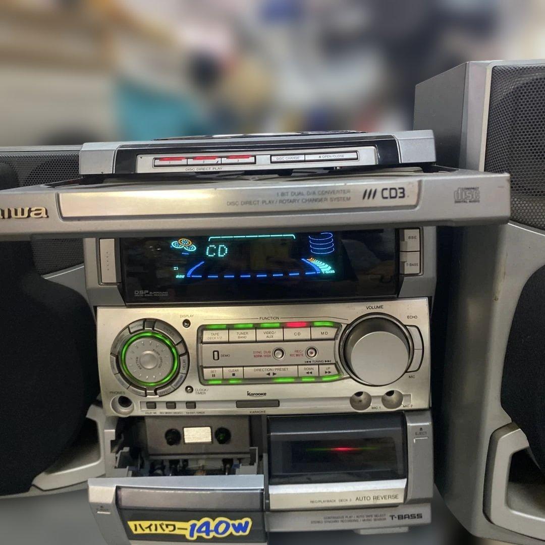 雅*彦様 aiwa XG-5909 CD・カセットデッキ ジャンク MT-780 - メルカリ