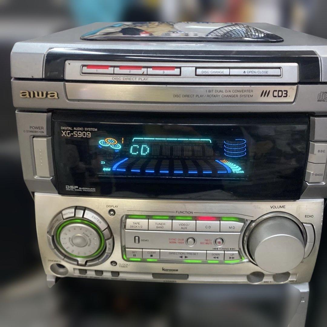 雅*彦様 aiwa XG-5909 CD・カセットデッキ ジャンク MT-780 - メルカリ
