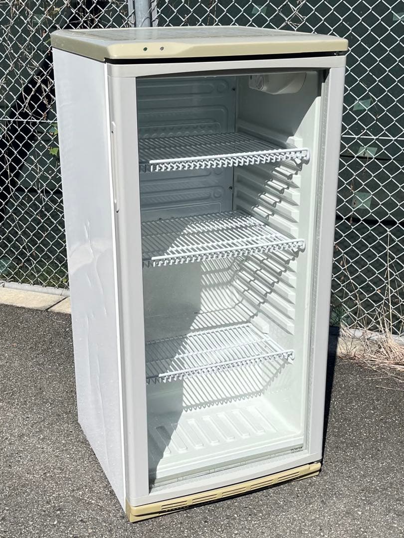 レマコム冷蔵ショーケース　100リットル レマコム 冷蔵ショーケース 卓上 対面 100L RCS-T68S2RB 丸型