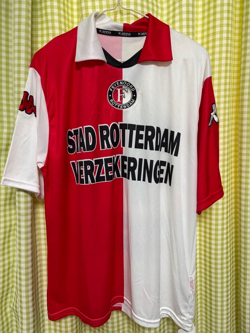 Kappa フェイエノールト 小野伸二14 レプリカユニフォーム　値下中 KAPPA 01-02 フェイエノールト ユニフォーム 小野伸二 サッカーシャツ