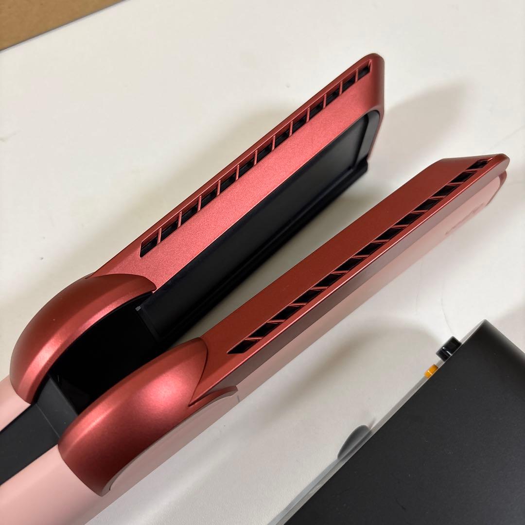 美品 ダイソン HT01 ヘアストレイトナー ピンク - メルカリ