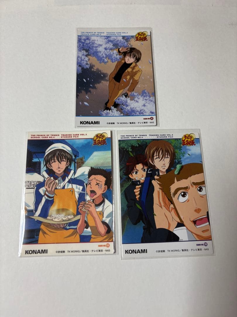 ★テニスの王子様★トレーディングカード★不二周助3枚セット★スクールカード 他★ 楽天市場】テニスの王子様 トレーディング不二周助の通販