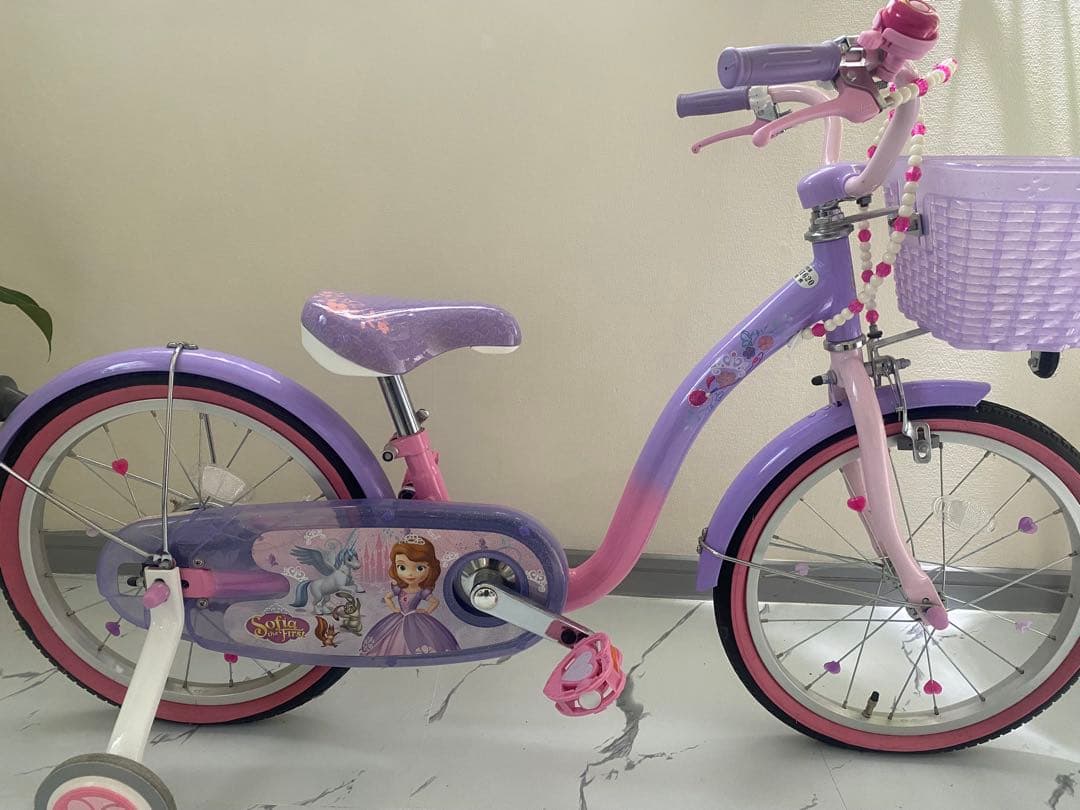 ソフィア・ザ・ファースト 幼児用自転車 自転車】ディズニー幼児車 ちいさなプリンセス ソフィア 16インチ