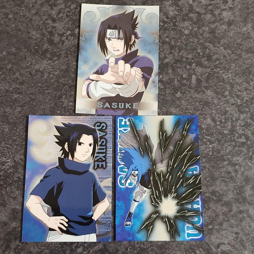ナルト ブロマイド カード うちは サスケ ナルト グッズ NARUTO カード