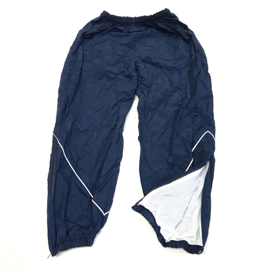 【マー】セット/米空軍 USAF PTU ジャケット + パンツ XL/R 米軍 AIR FORCE PTU トレーニングジャケット ナイロン ネイビー USED