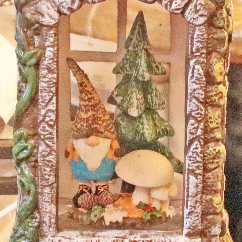 リキッドランタンエルフハウス LED スノードーム クリスマス 125-260