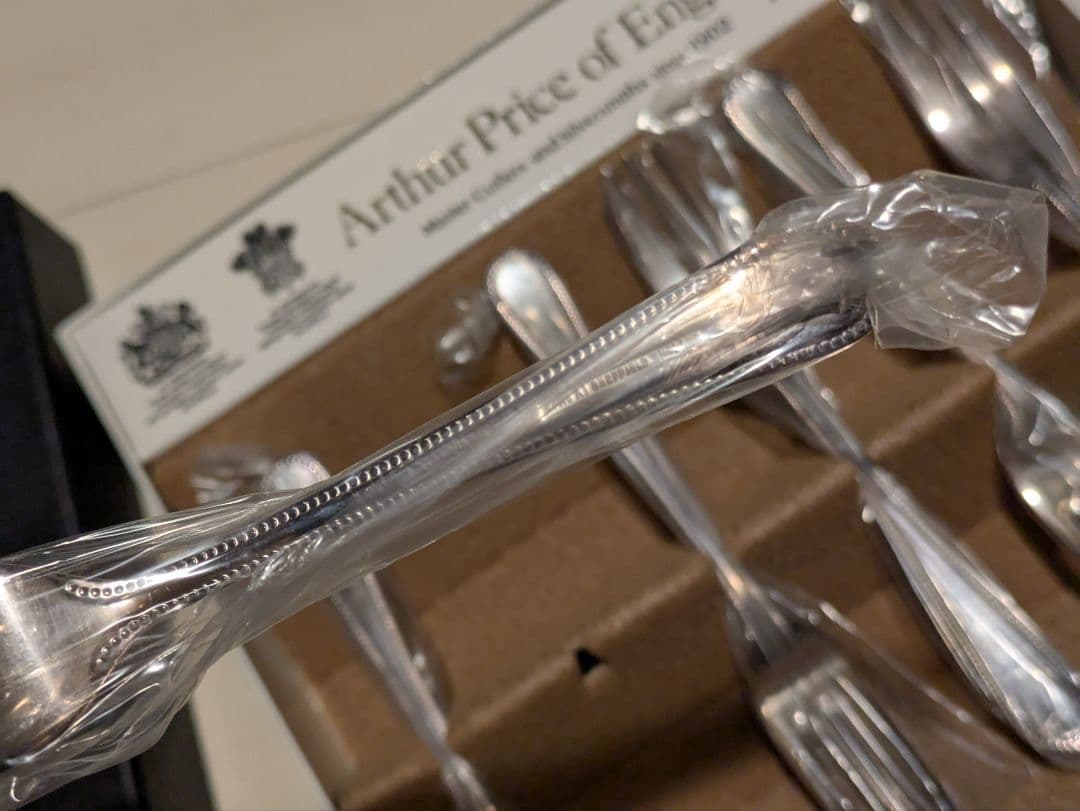 1-3.Arthur Price シルバーフォーク6本セット 英国